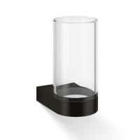 Decor Walther Century WMG Стакан подвесной, прозрачное стекло, цвет: черный матовый