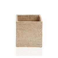 Короб, Decor Walther, BASKET, без крышки, ширина, мм-140, глубина, мм-140, высота, мм-140, тип установки-настольный (свободностоящий), материал-ротанг светлый