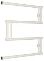 Полотенцесушитель водяной High-Tech model "M+" 600х600 (Матовый белый)