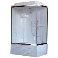 Душевая кабина Royal Bath BP 120х80 RB8120BP1-T-CH-L стекло прозрачное задняя стенка Белая Душевая кабина Royal Bath BP 120х80 RB8120BP1-T-CH-L стекло прозрачное задняя стенка Белая