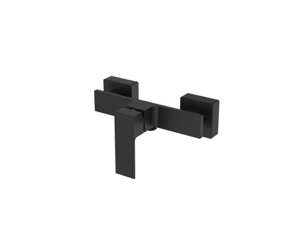 AQG Bold, однорычажный смеситель для душа, без набора для душа, цвет черный матовый