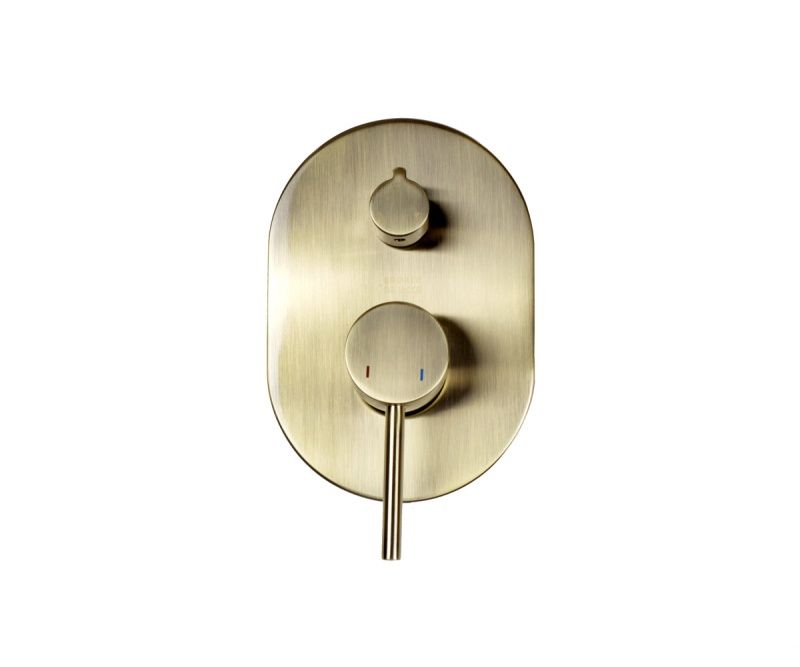 Душевая система встраиваемая Bronze de Luxe SCANDI 14582/1BR, бронза, артикул 14582/1BR