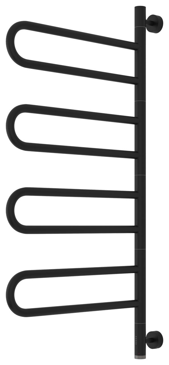 Электрический полотенцесушитель СУНЕРЖА "ПАРЕО 4.0-4С" 978х535 (Матовый Чёрный)