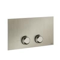 GESSI VENTI20 Клавиша смыва для унитаза двойная, для инсталляций Viega, цвет Finox Brushed Nickel GESSI VENTI20 Клавиша смыва для унитаза двойная, для инсталляций Viega, цвет Finox Brushed Nickel