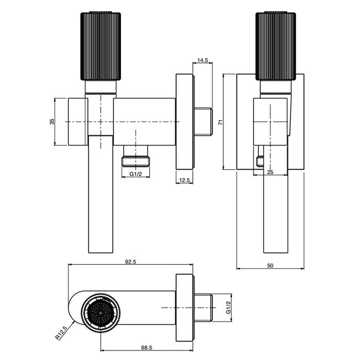 Fima Carlo Frattini Switch ON Душевой гарнитур, ручной душ с держателем, настенный, цвет: золото Fima Carlo Frattini Switch ON Душевой гарнитур, ручной душ с держателем, настенный, цвет: золото