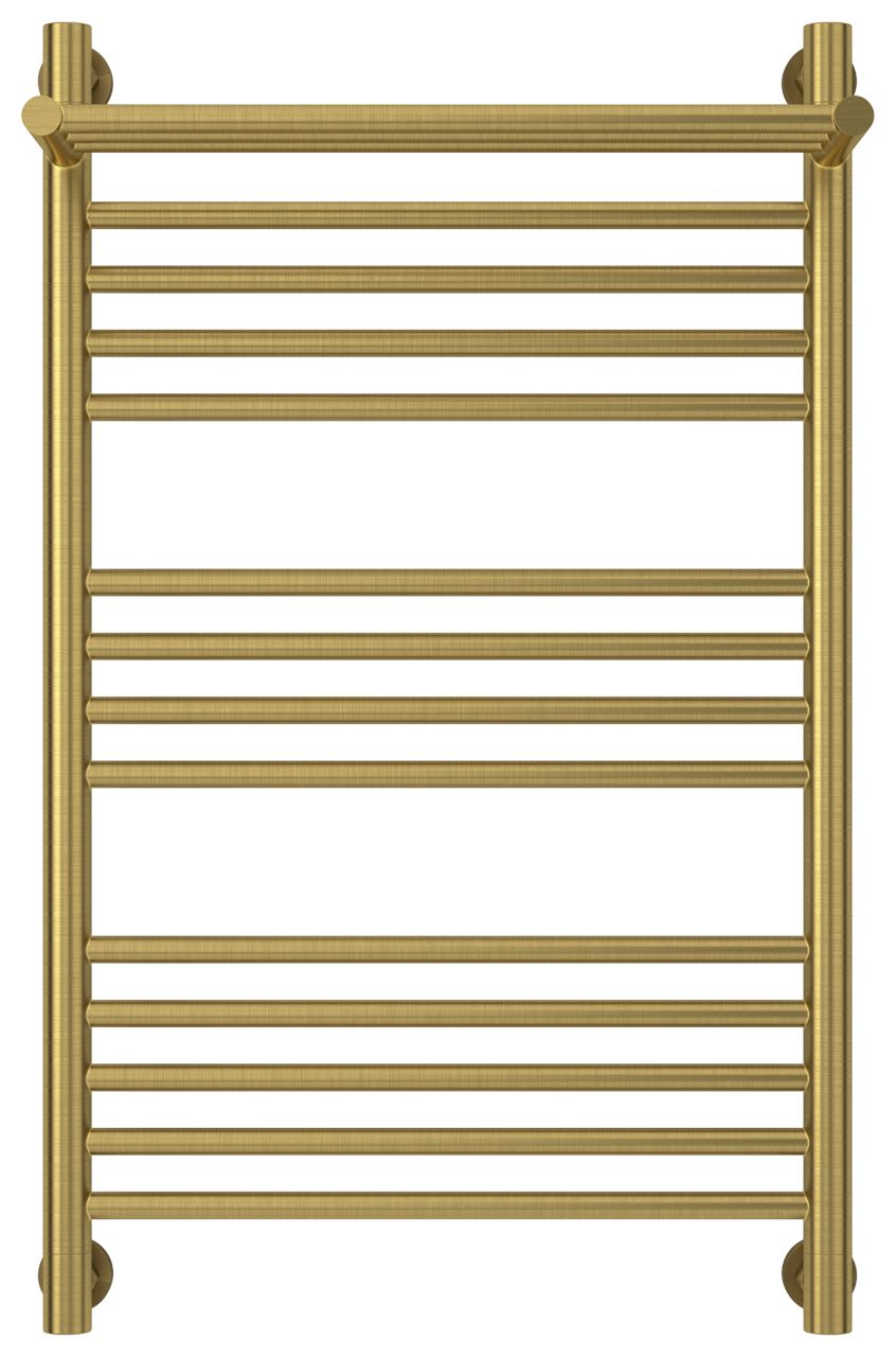 Полотенцесушитель водяной "БОГЕМА 1П +" 800х500 (Состаренная ЛАТУНЬ)