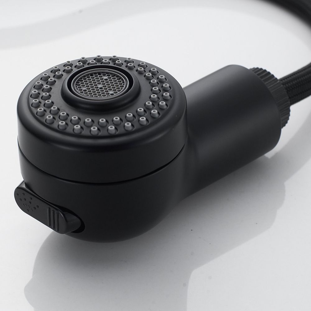 Смеситель для раковины многофункциональный Raffine F291H, черный, артикул F291H