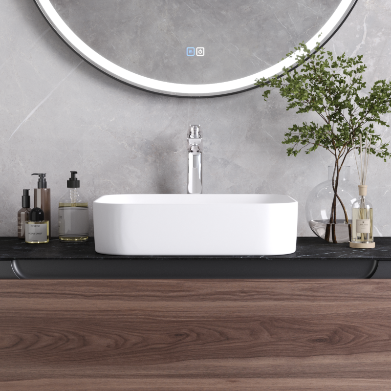 Раковина накладная керамическая CZR-6450, артикул CZR-6450