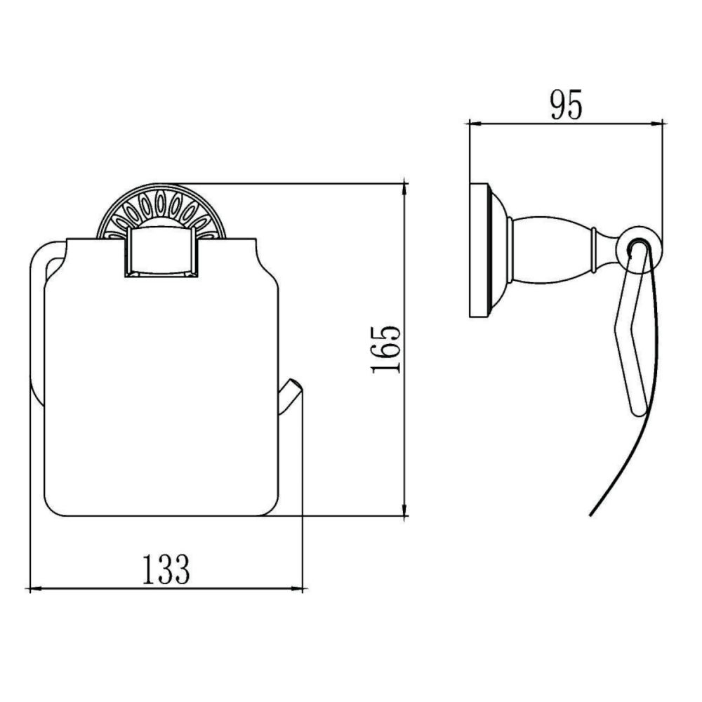 Держатель для освежителя воздуха Savol S-006651H, черный, артикул S-006651H
