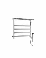 Полотенцесушитель электрический с полкой WONZON & WOGHAND, Брашированный никель (WW-A402-BR) Полотенцесушитель электрический с полкой WONZON & WOGHAND, Брашированный никель (WW-A402-BR)