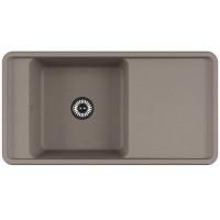 Кухонная мойка Акватон Беллис 97 1A725132BS250 Серый шелк