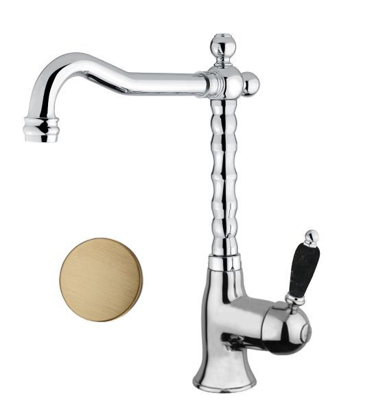 Смеситель для раковины Fiore IMPERIAL BLACK 89ZZ5225, бронза