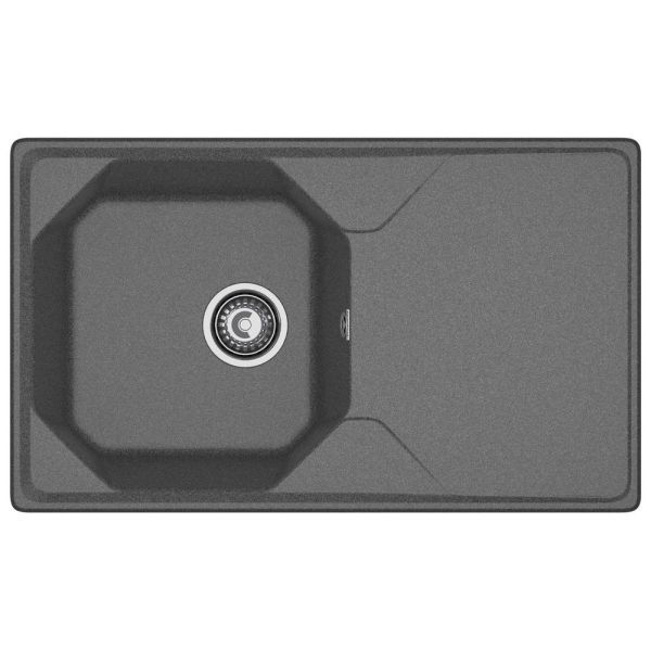 Кухонная мойка GranFest UNIQUE 840L, графит