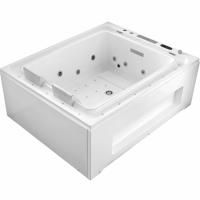 Акриловая ванна Gemy G9268 K 185x150 с гидромассажем Акриловая ванна Gemy G9268 K 185x150 с гидромассажем