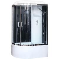 Душевая кабина Royal Bath RB 8120BK6-BT-CH (черное/прозрачное) правая Душевая кабина Royal Bath RB 8120BK6-BT-CH (черное/прозрачное) правая