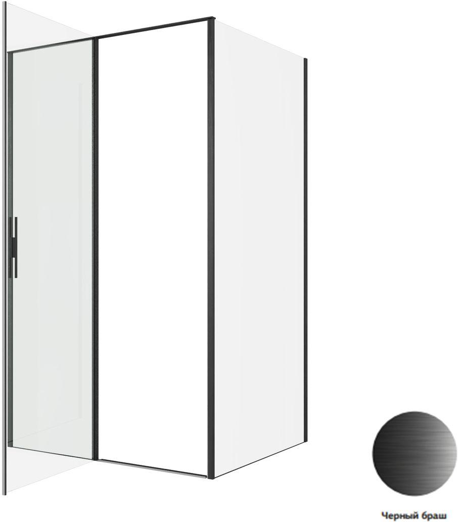 Душевой уголок Allen Brau Priority 120x80 3.31033.BBA + 3.31042.BBA черный браш