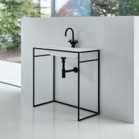 BETTELUX SHAPE Раковина встраиваемая  60х49,5х9 см, без отв.под смесит. без пер.. с креп. цвет белый для рамы Q010