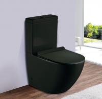 Унитаз-напольный ESBANO RIPOLL-C черный матовый