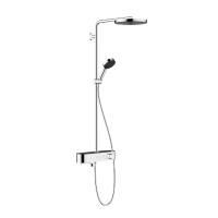 Душевая стойка, Hansgrohe, Pulsify S, тип регулирования воды-термостатический картридж, излив-есть, вынос излива, мм-161, верхний душ-есть, форма верхнего душа-круглая, размер верхнего душа,мм-260, держатель верхнего душа-есть, вынос, мм-397, количество р Душевая стойка, Hansgrohe, Pulsify S, тип регулирования воды-термостатический картридж, излив-есть, вынос излива, мм-161, верхний душ-есть, форма верхнего душа-круглая, размер верхнего душа,мм-260, держатель верхнего душа-есть, вынос, мм-397, количество р