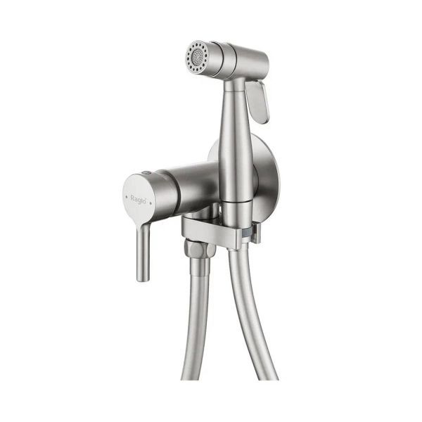 Гигиенический душ со смесителем встраиваемый Raglo R20.54.05, сатин