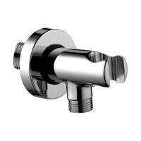 BOSSINI Душевой держатель из латуни, с водорозеткой, цвет: хром BOSSINI Душевой держатель из латуни, с водорозеткой, цвет: хром