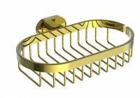 Мыльница с держателем WONZON & WOGHAND FIRST, Глянцевое золото (WW-8424-LG) Мыльница с держателем WONZON & WOGHAND FIRST, Глянцевое золото (WW-8424-LG)