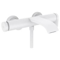 Смеситель для ванны, Hansgrohe, Vivenis, тип открывания воды-однорычажный, тип регулирования воды-керамический картридж, монтаж-настенный, вынос излива, мм-216, тип излива-неподвижный, цвет-белый матовый Смеситель для ванны, Hansgrohe, Vivenis, тип открывания воды-однорычажный, тип регулирования воды-керамический картридж, монтаж-настенный, вынос излива, мм-216, тип излива-неподвижный, цвет-белый матовый