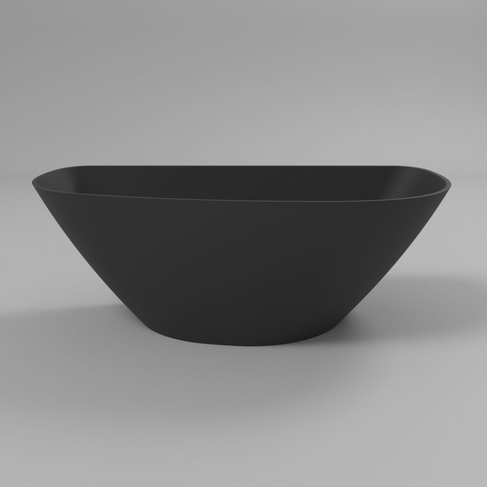 Ванна WHITECROSS Topaz 170x80 (черный мат) иск. камень