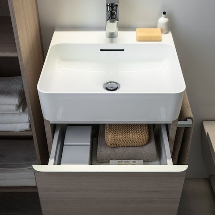 Laufen VAL Раковина 550х420мм с 1 отв. под смеситель, цвет: белый