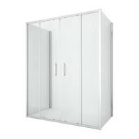 Душевое ограждение NEW TRENDY NEW CORRINA  170x90x195 K-0489 (хром)