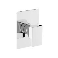 CISAL HI-RISE Смеситель настенный встраиваемый, однорычажный, внешняя часть, цвет хром