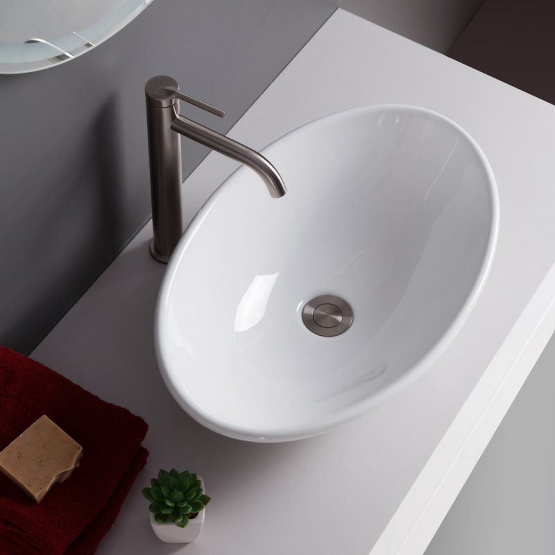 Раковина накладная BELBAGNO BB1147 520x320x140 Раковина накладная BELBAGNO BB1147 520x320x140