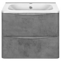 Тумба под раковину Vincea Paola VMC-2P600BT подвесная Beton