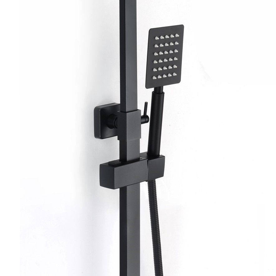 Душевая система D-Lin H10A24, черный