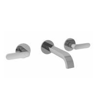 Fantini Icona Deco Смеситель для раковины, встраиваемый, на 3 отв, без донного клапана, излив 150мм (наружняя часть), цвет: хром