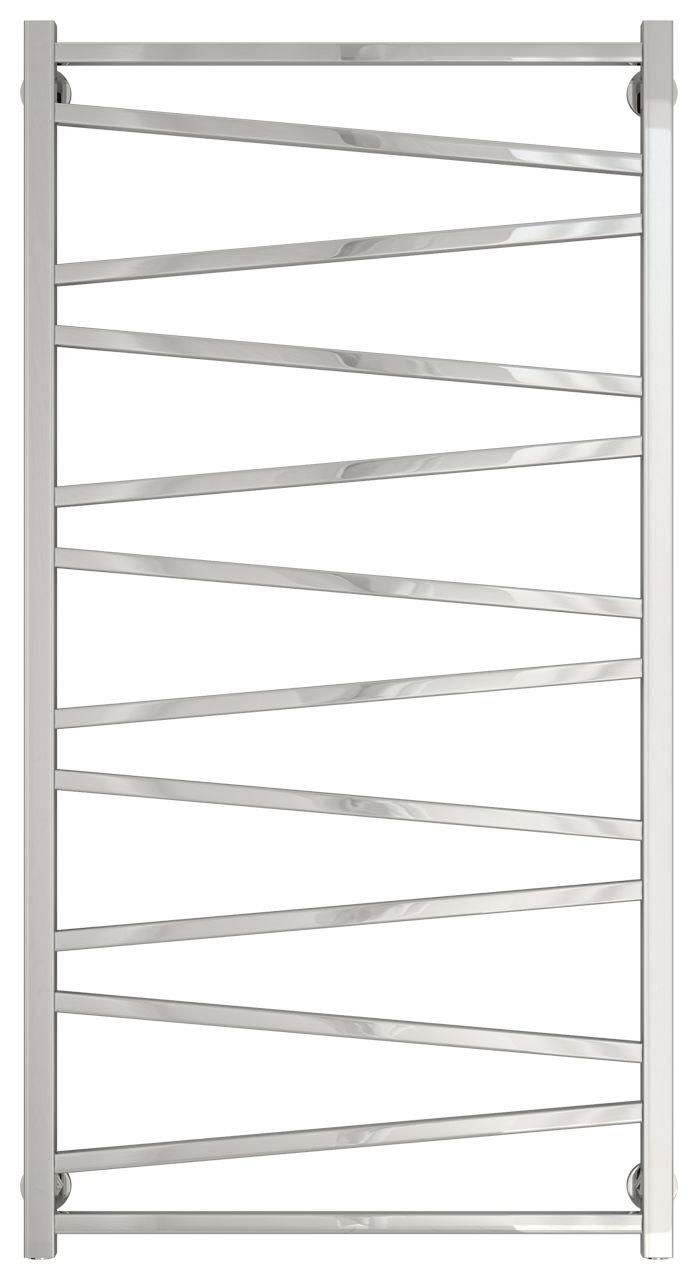 Полотенцесушитель, Сунержа, Сирокко, водяной, ширина, мм-600, глубина, мм-75, высота, мм-1200, подключение-нижнее, мощность, Вт-768, материал-нержавеющая сталь, цвет-сталь