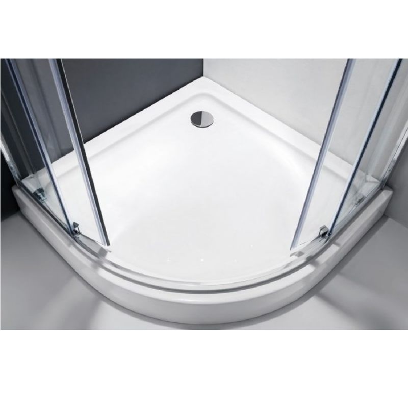 Душевой уголок Cezares Molveno RH-2 120х90 профиль Хром стекло прозрачное