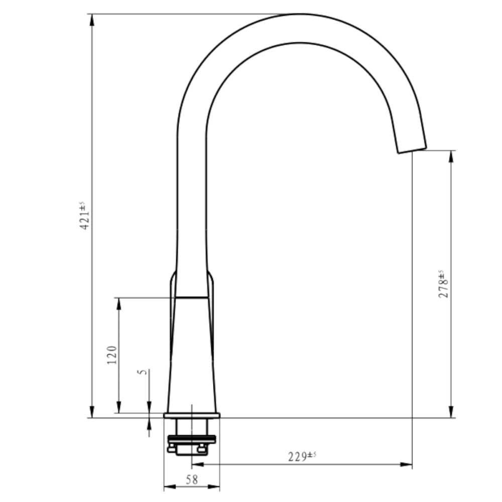 Смеситель для кухни Savol SK-H6004, хром/белый, артикул SK-H6004