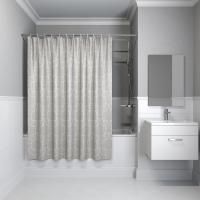Штора для ванны Iddis Decor D01P118i11 1800x1800 Серый Штора для ванны Iddis Decor D01P118i11 1800x1800 Серый
