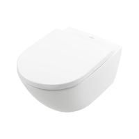Villeroy&Boch Subway 3.0 Унитаз подвесной, безободковый с Tornado, сиденье в комплекте SoftClosing, цвет альпийский белый Villeroy&Boch Subway 3.0 Унитаз подвесной, безободковый с Tornado, сиденье в комплекте SoftClosing, цвет альпийский белый