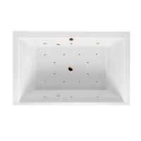 Ванна EXCELLENT Crown Lux 190x120 "RELAX" (золото)