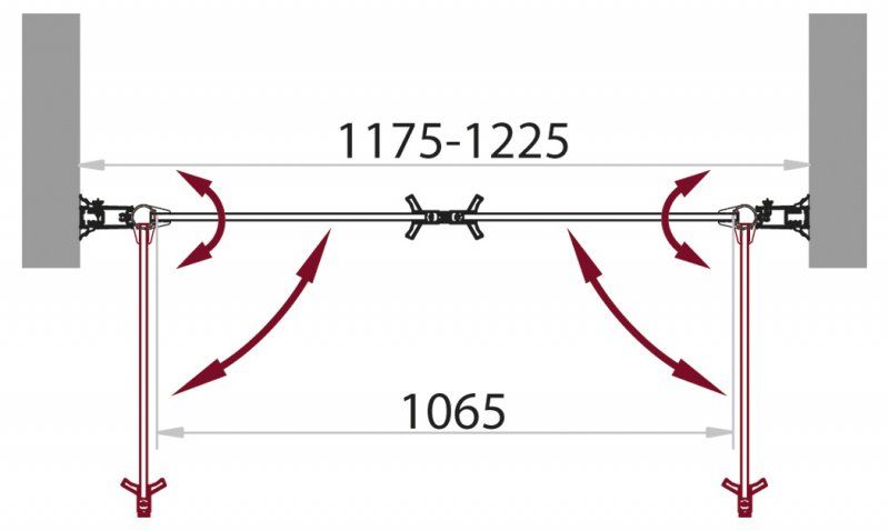 Душевая дверь BelBagno SELA-B-2-100-Ch-Cr Душевая дверь BelBagno SELA-B-2-100-Ch-Cr