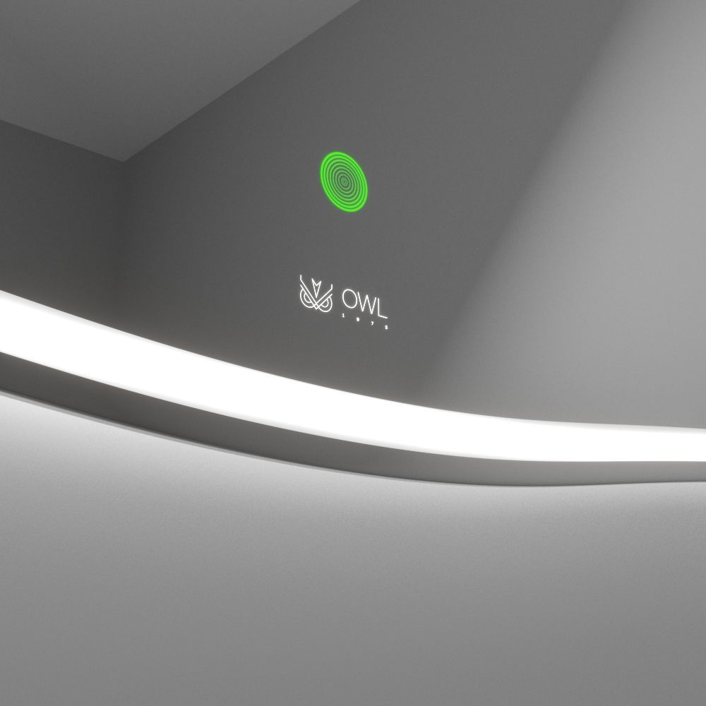 Roxen Зеркало с LED подсветкой, 850х745