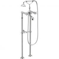 Смеситель для ванны Webert Ottocento OT720801 Хром Белый