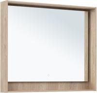 Зеркало Aquanet Милан 100 дуб светлый Зеркало Aquanet Милан 100 дуб светлый