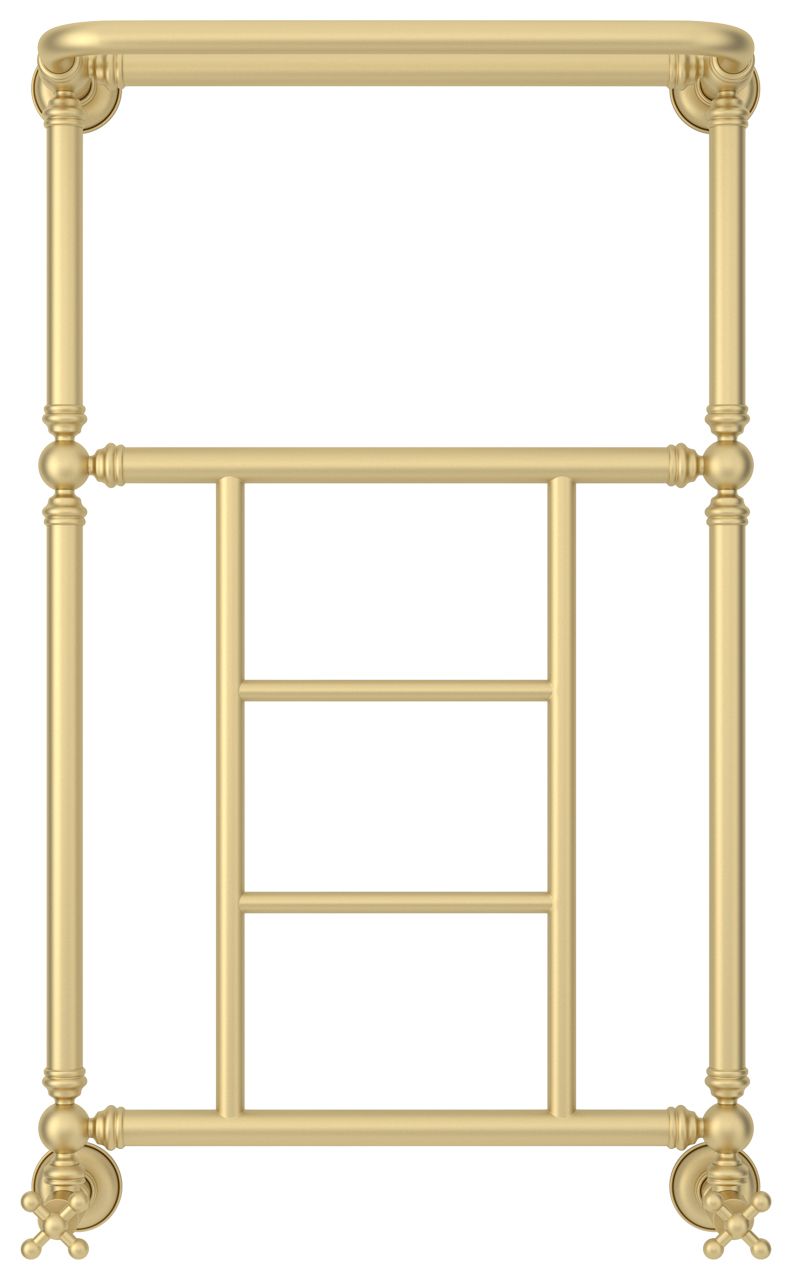 Полотенцесушитель водяной "Ренессанс 1452" 860х500 (Матовая Шампань)