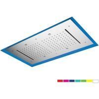 Daniel,встроенная лейка для душа (3х режимная) с 7 цветной светодиодной подсветкой, диаметр 770х470 мм, цвет хром