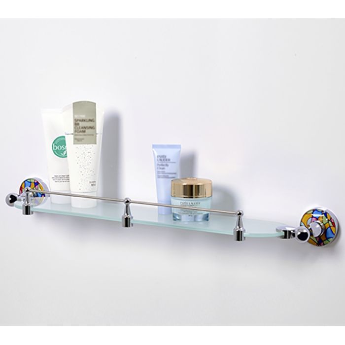 Стеклянная полка WasserKRAFT Diemel K-2244 Хром Стеклянная полка WasserKRAFT Diemel K-2244 Хром