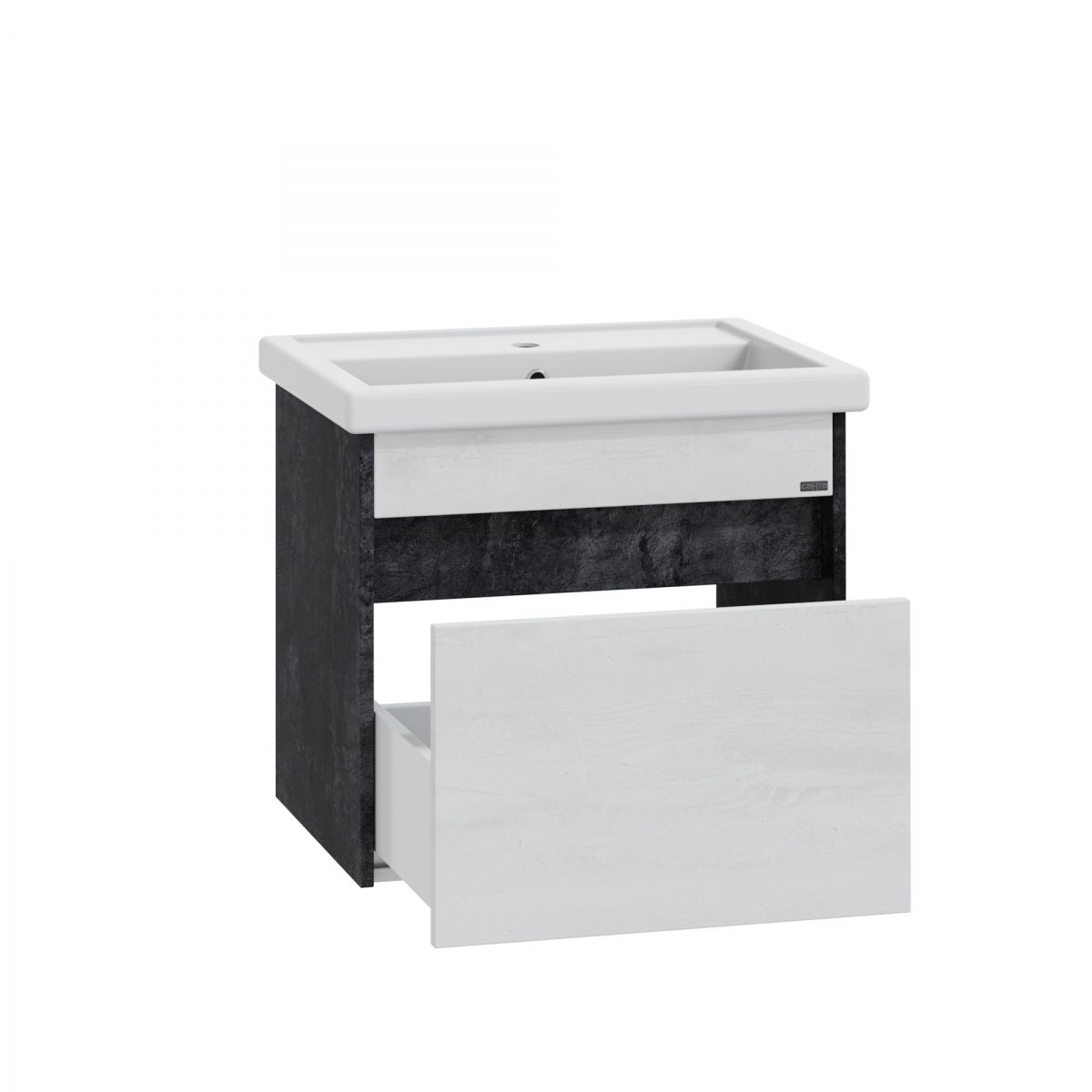 Тумба для умыв. "Мира 60" светлая 1 ящ. подвес. (ум. Fest 60)