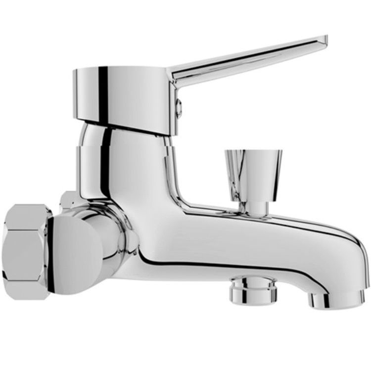 Комплект смесителей Dorff Prime D4085000 Хром Белый Комплект смесителей Dorff Prime D4085000 Хром Белый